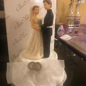 Military themed wedding cake topper